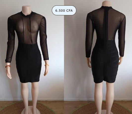 Robe de soirée noire