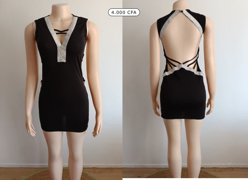 Robe de soirée noire