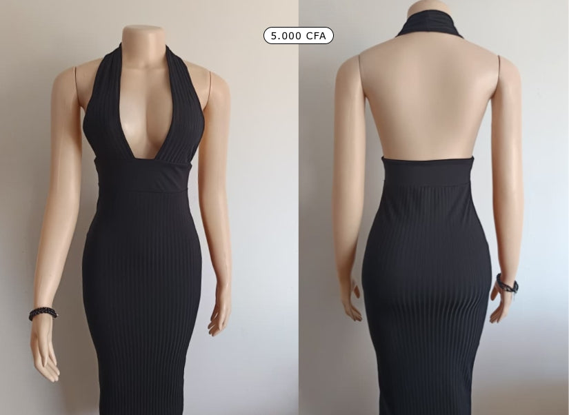 Robe de soirée noire