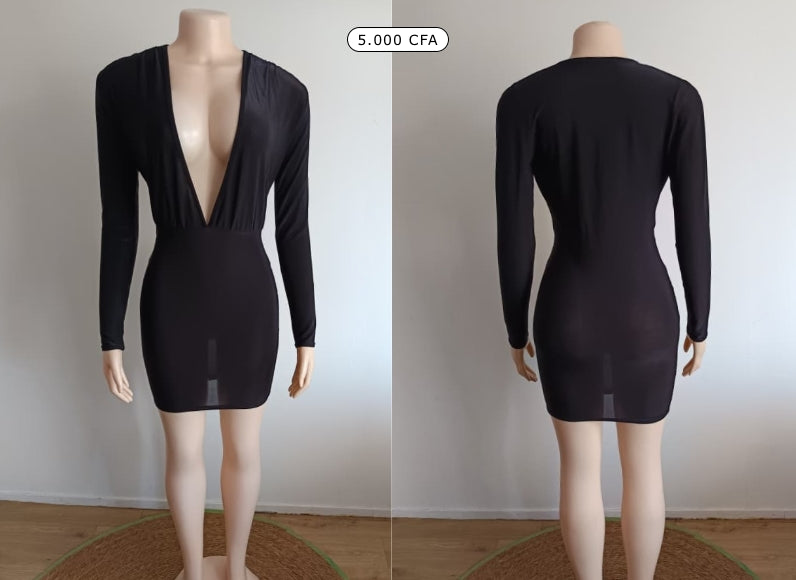 Robe de soirée noire